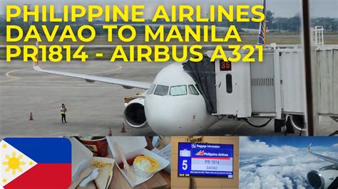 philippine airlines davao to manila.